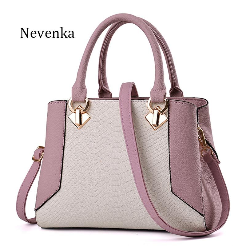 Women Leather Handbag Large Capacity Shoulder Bags Female Serpentine Handbags Ladies Purses and Handbags for Women 2018