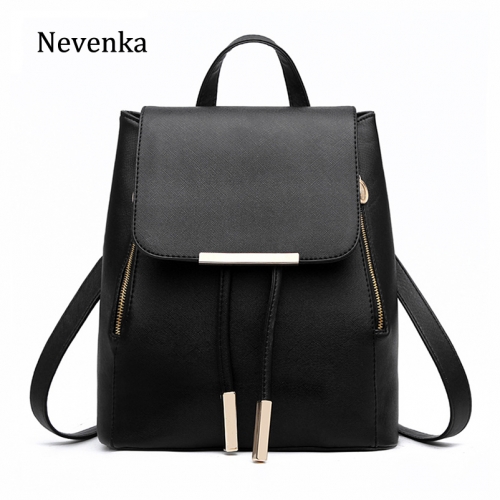Women Backpack High Quality PU Leather School Bags For Teenagers Girls Top-handle Backpacks Mochilas Mujer 2018 Bagpack