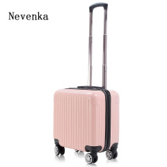 Nevenka suitcases 18” Carry-On Luggage Lightweight Travel Cabin vailses