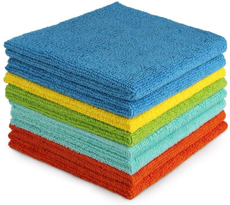 Microfiber Cleaning Cloth,Pack of 5, Size:30 x 30 cm/40 x 40cm