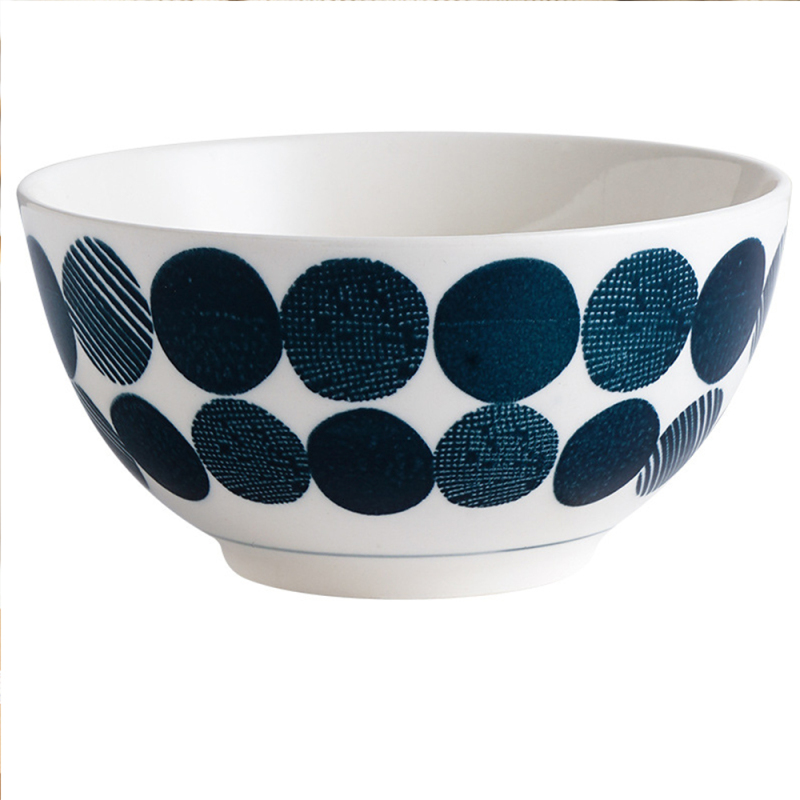 Ceramic Bowls, Japanese Pottery Bowls with Gift Box, Porcelain Serving Bowls for Rice, Soup, Dessert, Snack, Set of 5