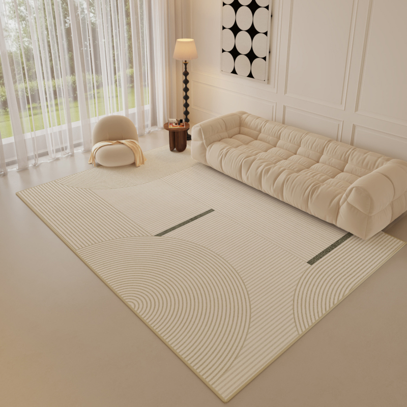 modern soft abstract used look for living room/bedroom/dining room, medium size pile carpet floor mat