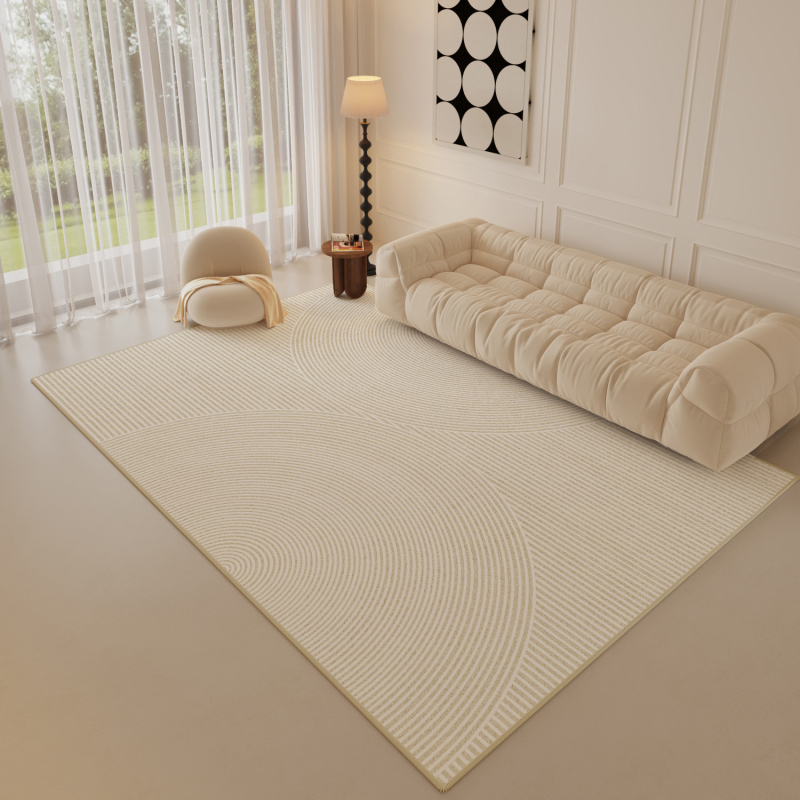 modern soft abstract used look for living room/bedroom/dining room, medium size pile carpet floor mat