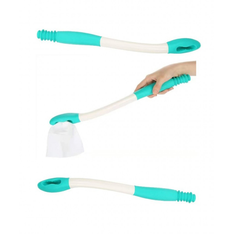 Toilet Aids Tools,Long Reach Comfort Wipe,Extends Your Reach Over 15" Grips Toilet Paper or Pre-Moistened Wipes