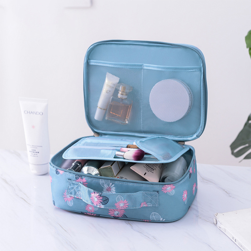 Makeup Bag Travel Storage Box Large Portable Compartment Portable Makeup Bag