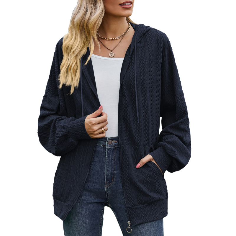 Women's Soft Touch Hooded Pullover Jumper