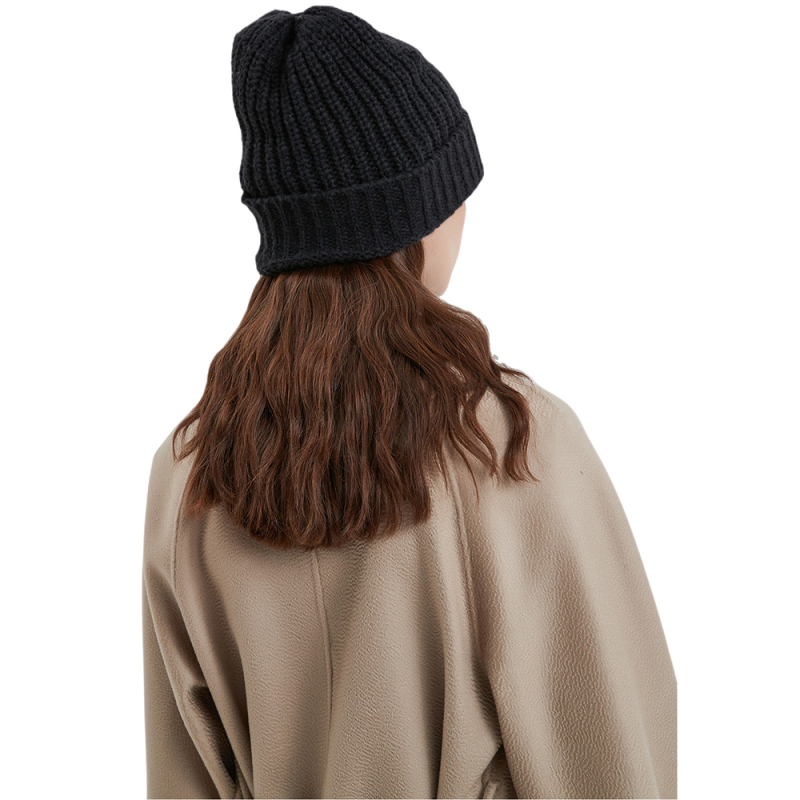 Women Warm Winter Caps Soft, Breathable & Cozy Stretchy Knitted Cuffed Cap