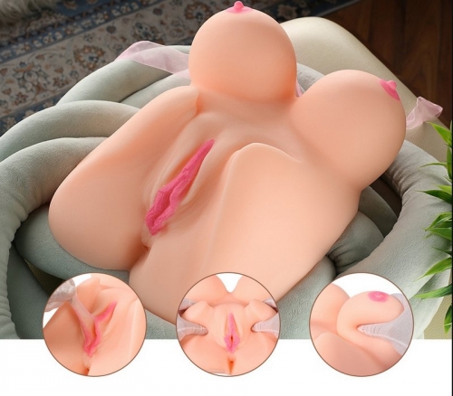 3 in 1 sex doll realistic masturbator brings you triple pleasure - suitable for vaginal, anal and breast sex
