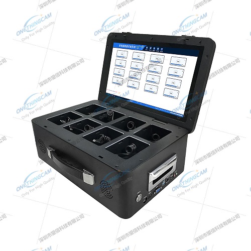 Portable law enforcement instrument data acquisition docking station