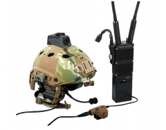 Tactical Body-Worn IP MESH Radio 4W MIMO AES256 Encryption