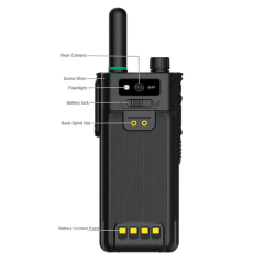 5W DMR Knob power on 4g dual mode POC+DMR+UHF radio REALPTT ZELLO Walkiefleet