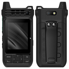 F5 2.4 touch screen inch Android 8.1 system IP67 waterproof 4G POC walkie talkie with camera lens and type C, M6 port,