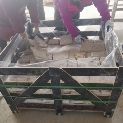 Chapa de piedra de revestimiento de pared de setas de arenisca blanca