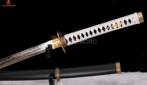 Hand Forged Vergil Yamato Katana In Devil May Cry 1095 High Carbon Steel  Copper Fittings Clay Tempered Functional