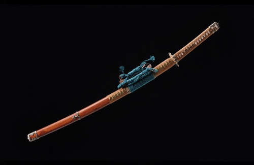 Battle Ready Japanese Honsanmai Sword Tachi Folded Steel Clay Tempered Razor Sharp Blade Real Hamon