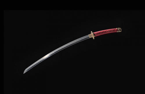 T10 High Carbon Steel Clay Tempered "皆烧" Hamon Blade Japanese Samurai Sword Tachi Razor Sharp edge