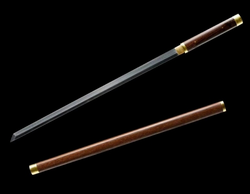 High Quality Japanese Samurai Sword Ninja Clay Tempered Blade Full Tang Razor Sharp Real Cut