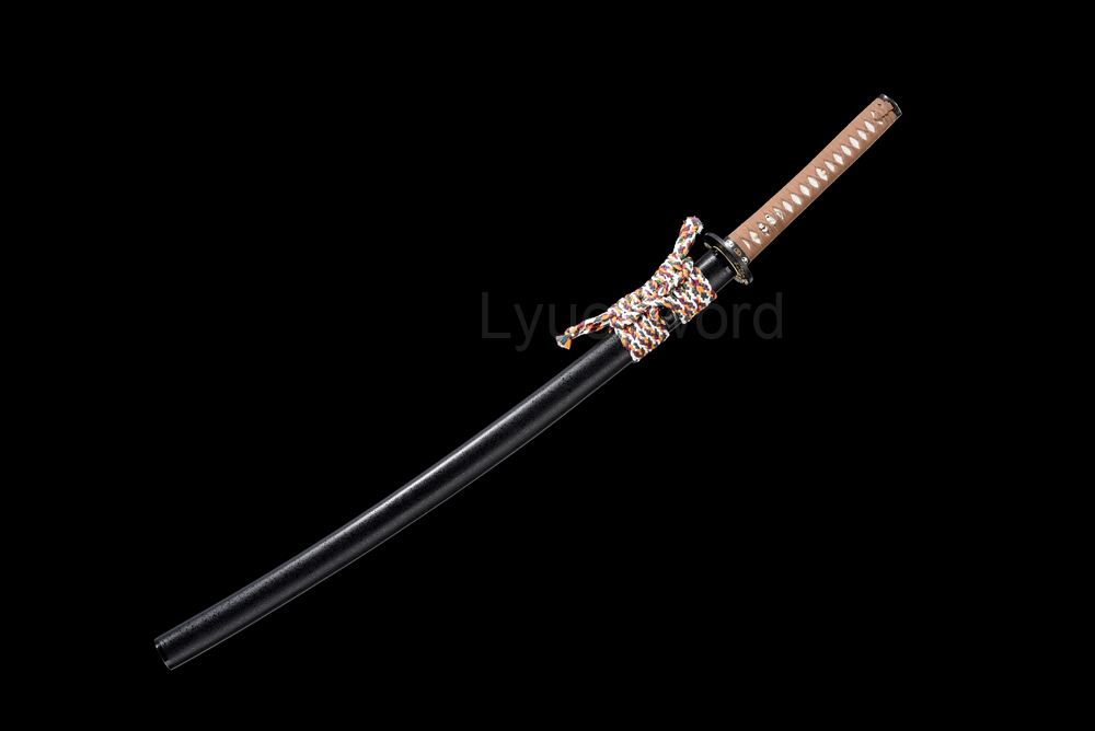Details about   battle ready jp samurai katana sword folded steel blade seabird tsuba sharpened 