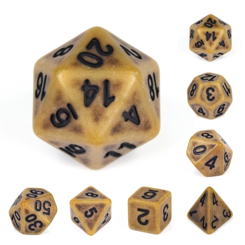 Gold Ancient Dice