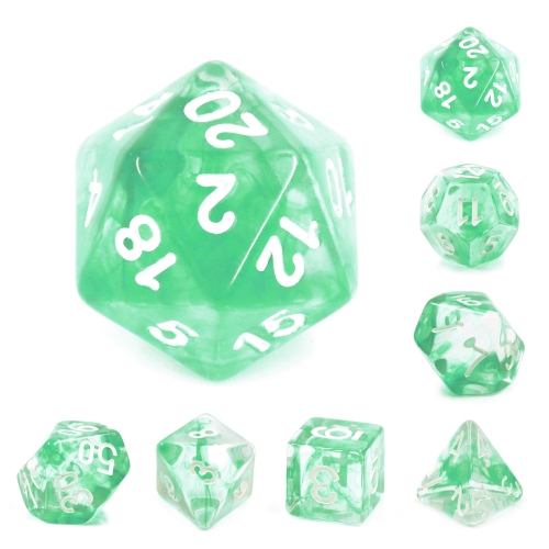 Green Nebula Dice