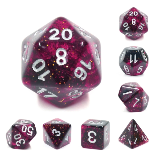 Purple Dice Set