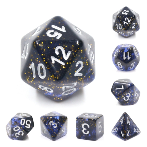 Blue Dice Set