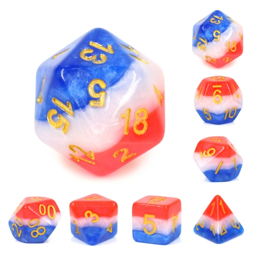 3 Layer Multicolor Dice