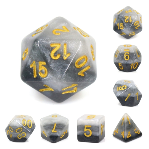 Grey Gradient Dice