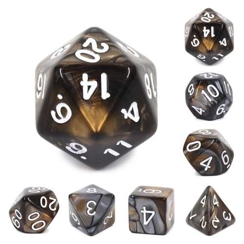 (gold+silver)Blend Color Dice