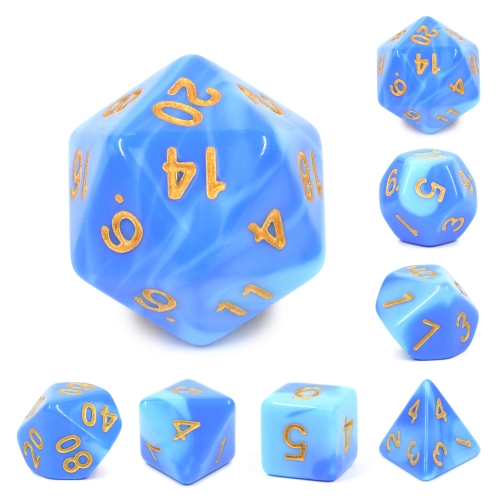 (Skype Blue+Blue) Blend Color Dice