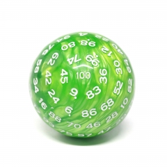 D100-Green Pearl (White Ink)