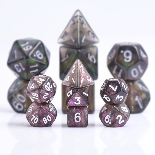 Mini Dice-Purple Iridescent