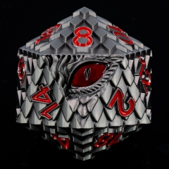 Titan D20s-Dragon Eye (Black w Red Eye)