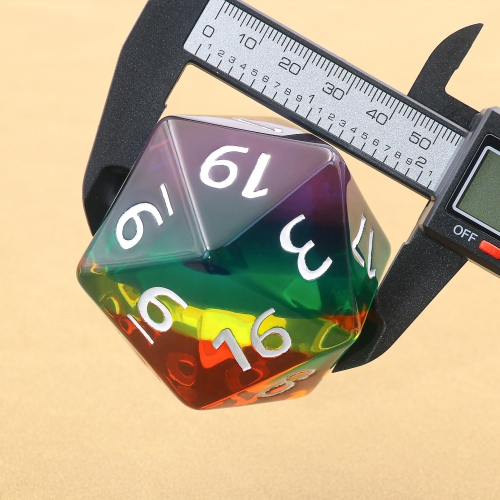 55mm Titan D20-Transparent Rainbow