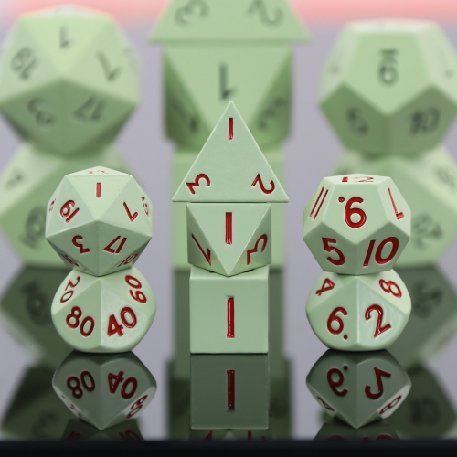Mini metal Dice-Green