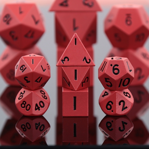Mini metal Dice-Red
