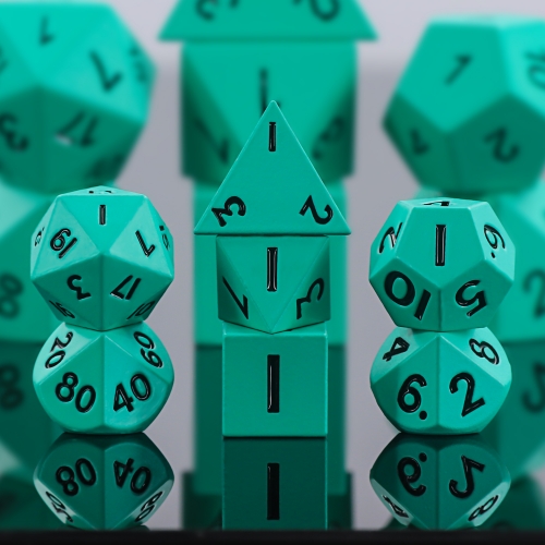 Mini metal Dice-Green