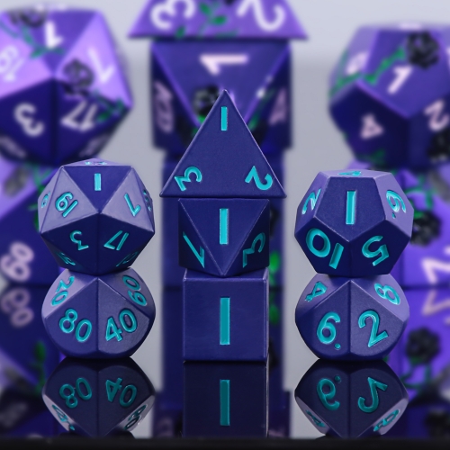 Mini metal Dice-Purple