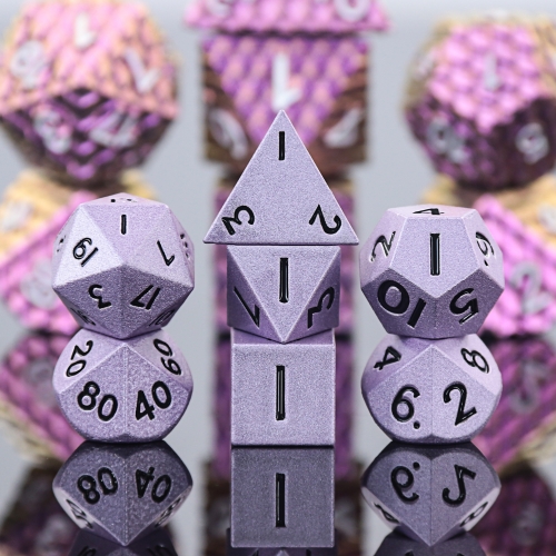 Mini metal Dice-Taro Purple