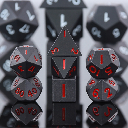 Mini metal Dice-Black