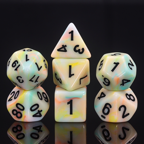 Orange+Cyan+Yellow Ribbon