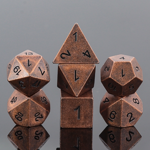 Metal Dice- Copper