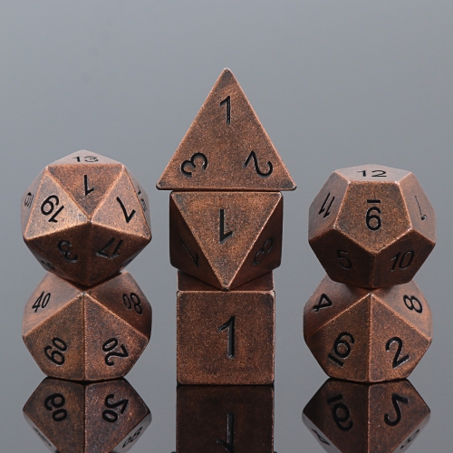 Metal Dice- Copper
