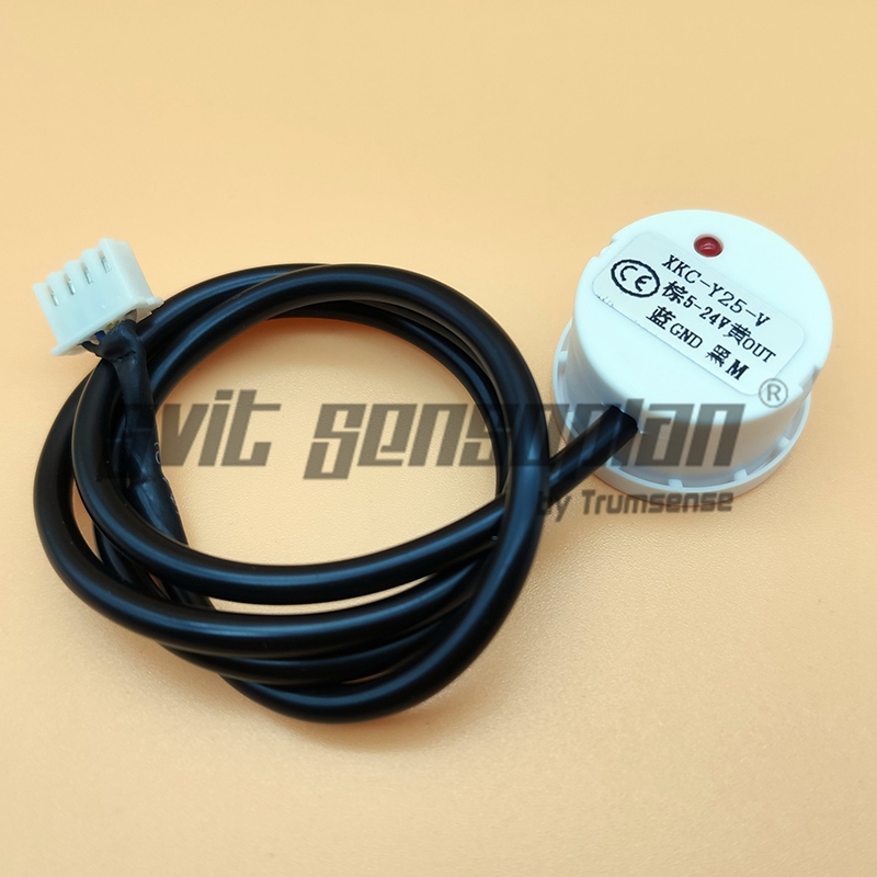 XKC-Y25-V High-low Output of Capacitive Non-contact Level Sensor From Trumsense Precision Technology For Water Tank Water Tower Coffee Machine