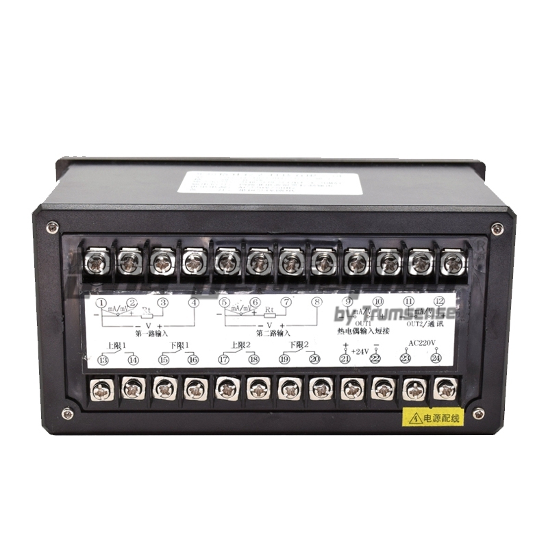 Multi-function 4 Line Relay Output Double Column Direct Displaying Instrument for Water Level or Pressure Tansmitter or Temperature Monitoring