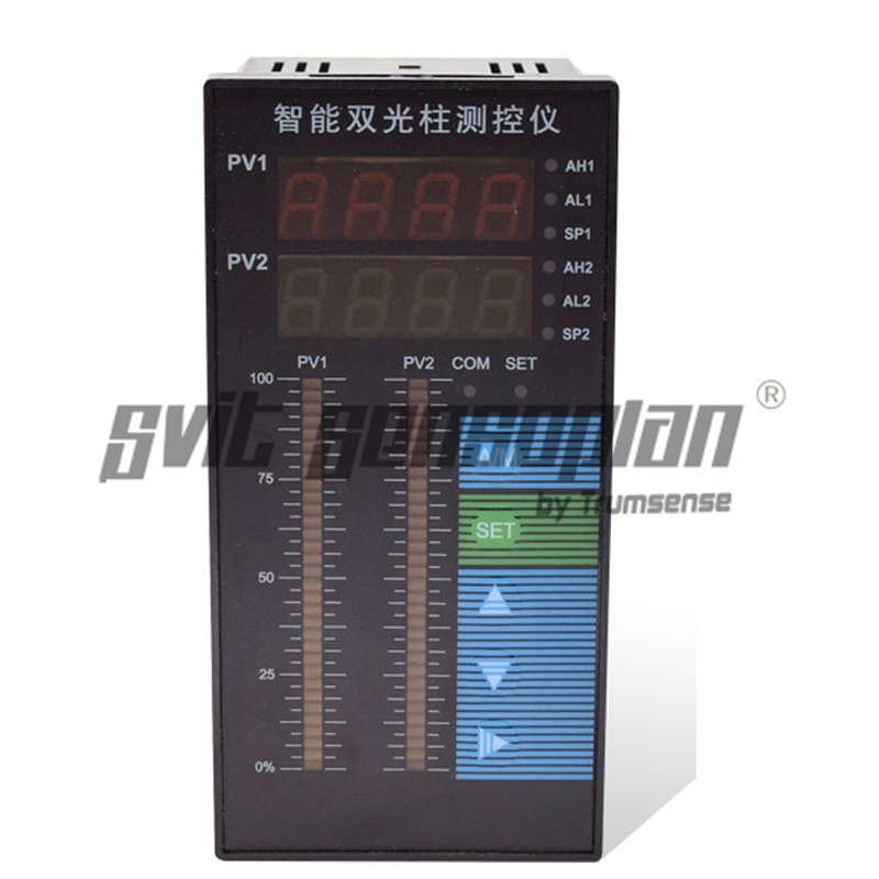 Multi-function 4 Line Relay Output Double Column Direct Displaying Instrument for Water Level or Pressure Tansmitter or Temperature Monitoring