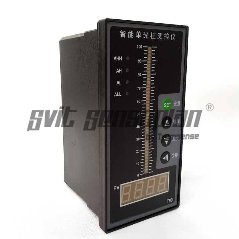 2 Line Relay Output Single Column Direct Displaying Instrument For Water Level Pressure Transmitter Displaying from Trumsense Precision Technology