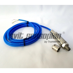 Range 10 Meters Petroleum Level Transducer Probe 11 Meters PTFE Cable 0.5% FS 9 to 36 VDC Power 4 to 20 mA OutputSpecially For Unleaded Gasoline