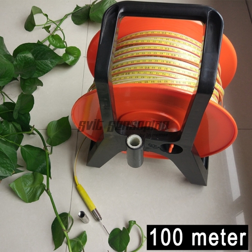 7th Generation 100m Steel Ruler Cable Water Level Meter For Deep Well Water Level Indicating With Alarm with CE Certificate