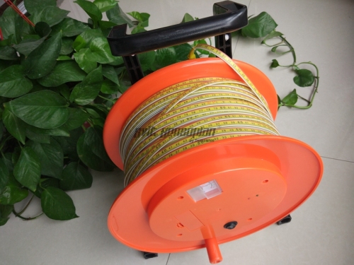 7th Generation 100m Steel Ruler Cable Water Level Meter For Deep Well Water Level Indicating With Alarm with CE Certificate